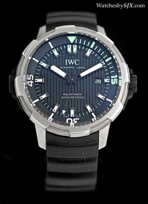 iwc aquatimer new price|iwc aquatimer 2000m review.